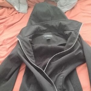 Liz Claiborne Black Outerwear Jacket